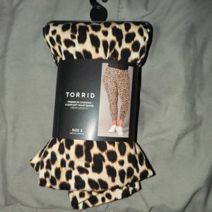 Torrid cheetah leggings